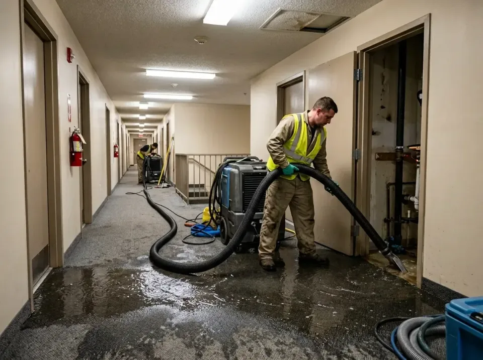 multi-unit-apartment-hallway-f-005 — frequently asked questions, Emergency Burst Pipe Water Extraction & Removal in Chico, CA